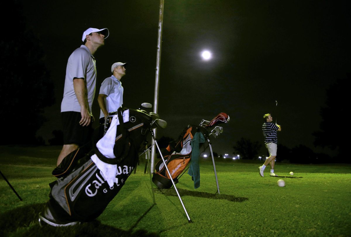 41. Night golf at LaFortune Park